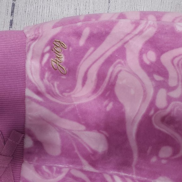 Juicy Couture Girls Velour Track Suit Size 5 - Picture 7 of 13
